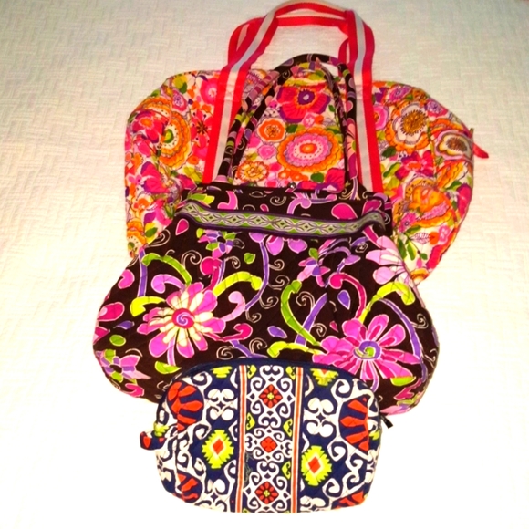 Vera Bradley Handbags - 3 Piece Vera Bradley Bundle